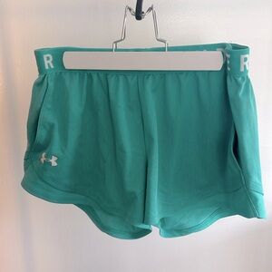 Under Armour Teal Athletic Shorts